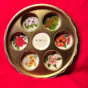 Beverage Tray/1960's/Metal/State Souvenir(?)